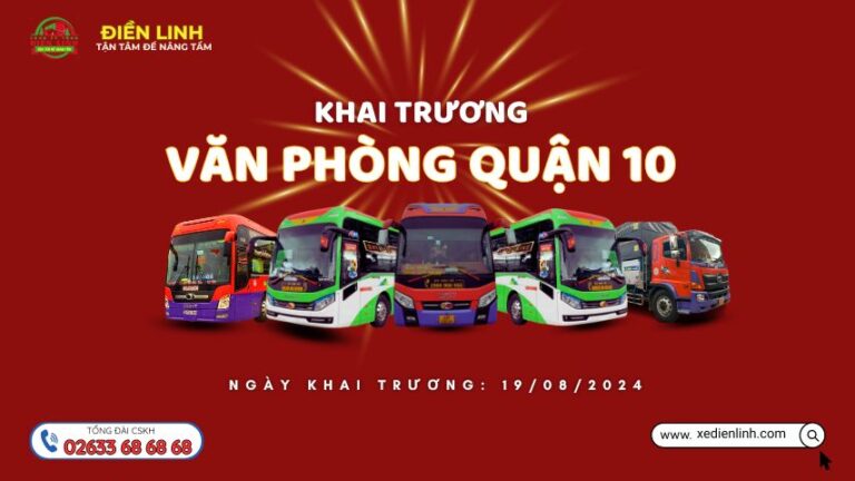 Xe Khách Điền Linh Quận 10